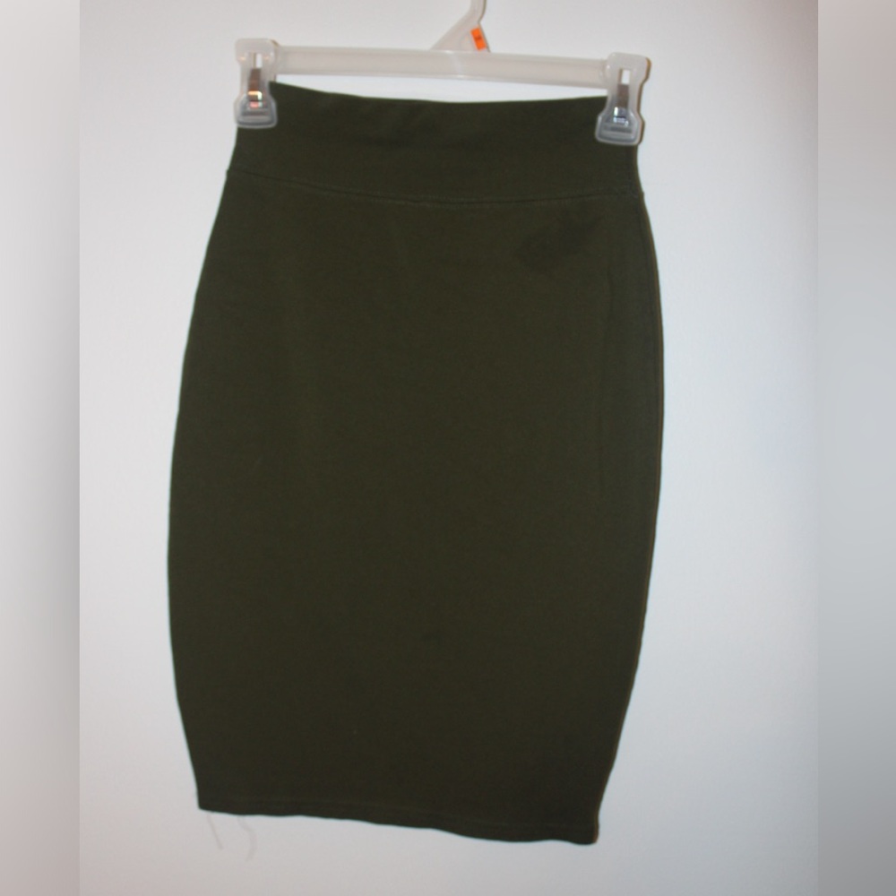 Green Pencil Skirt